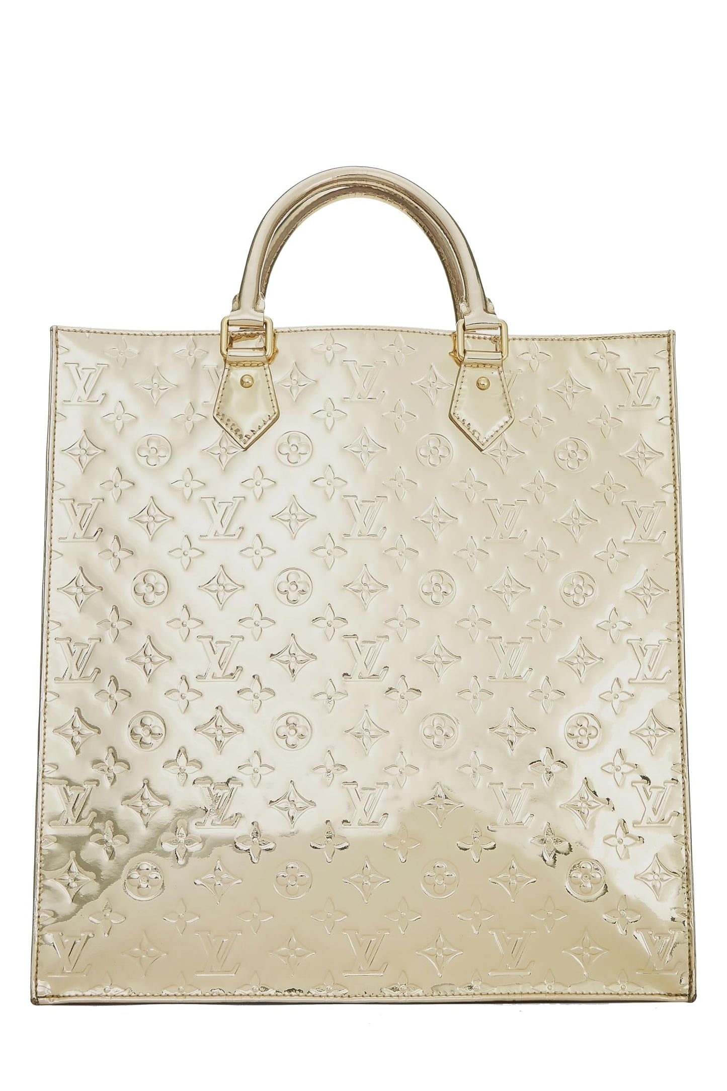 Louis Vuitton, Sac Plat Miroir Monogram Doré Pré-Aimé, Or