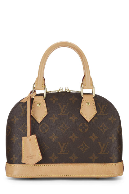 Louis Vuitton, Pre-Loved Monogram Canvas Alma BB, Brown