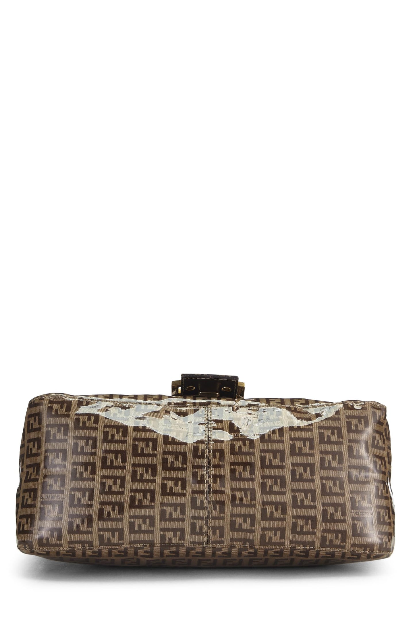 Fendi, Pre-Loved Brown Zucchino Vinyl Mama, Brown