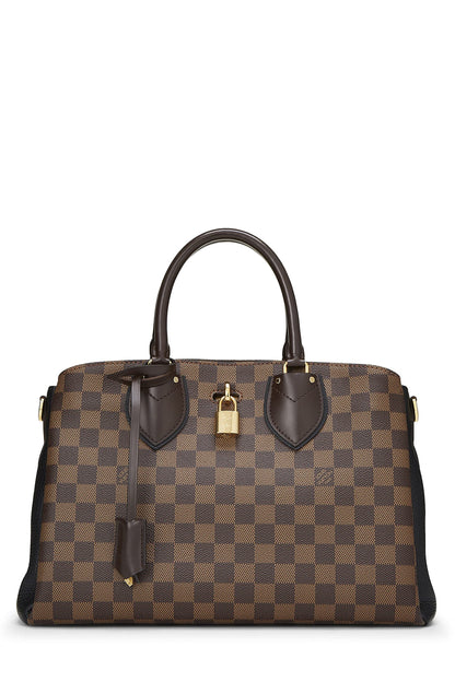 Louis Vuitton, Damier Ebene Normandy noir d'occasion, noir