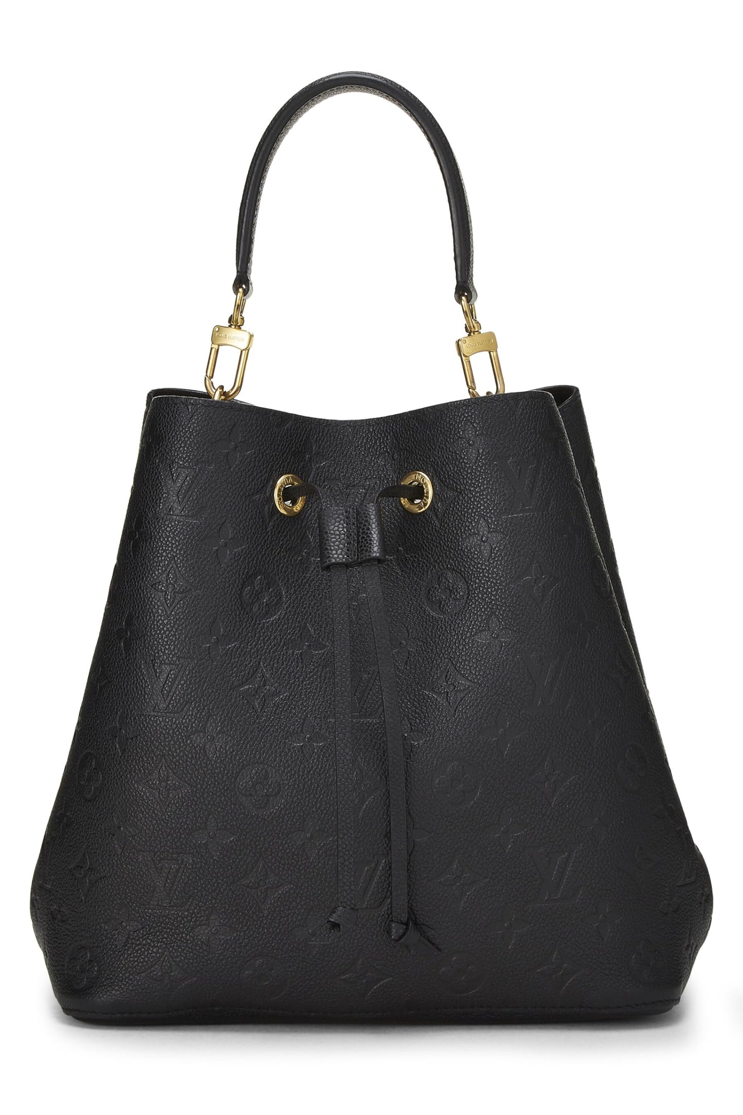 Louis Vuitton, Monograma negro Pre-Loved Empreinte Neo Noé, Negro