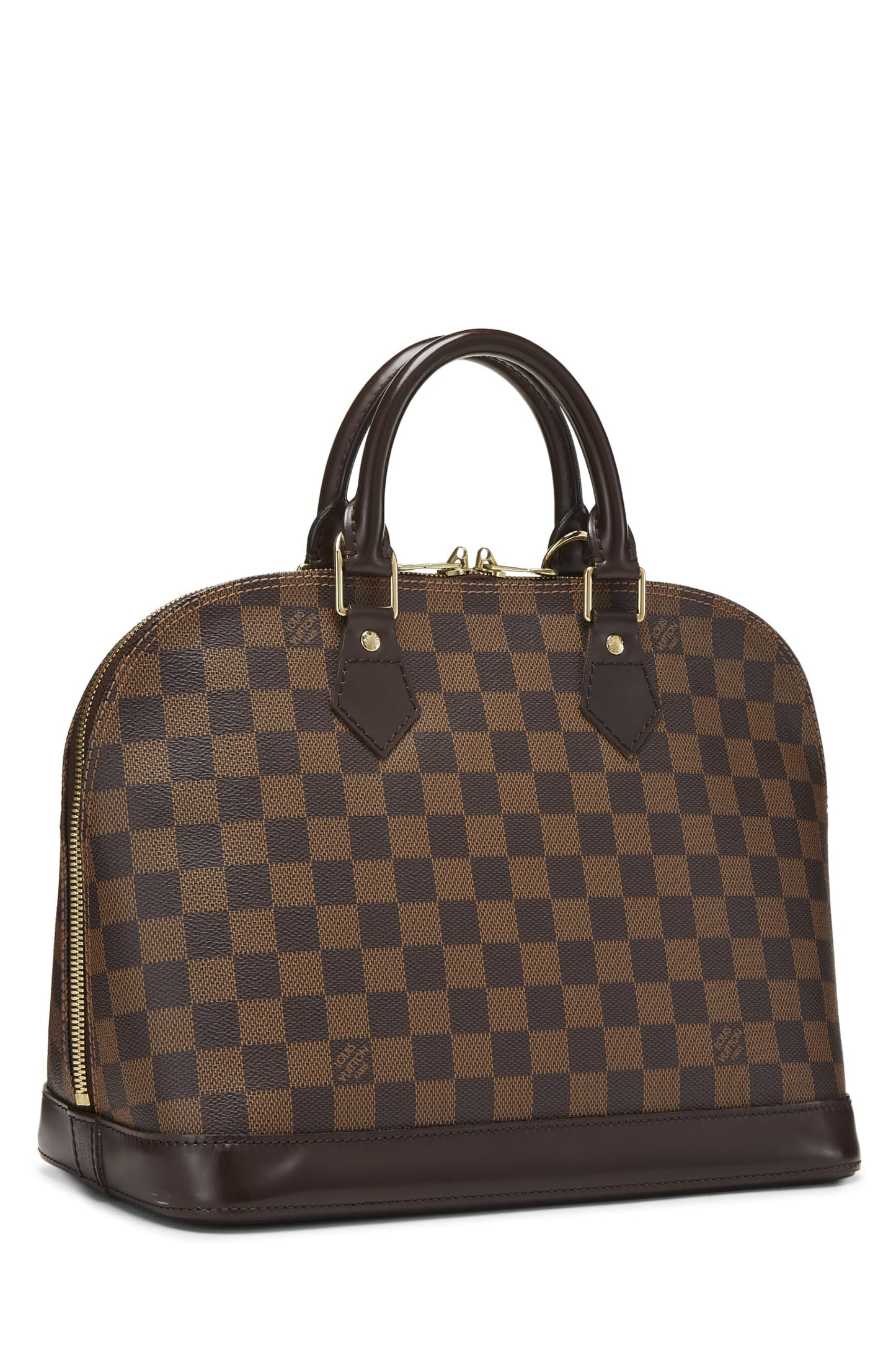 Louis Vuitton, Alma PM Damier Ebène d'occasion, marron