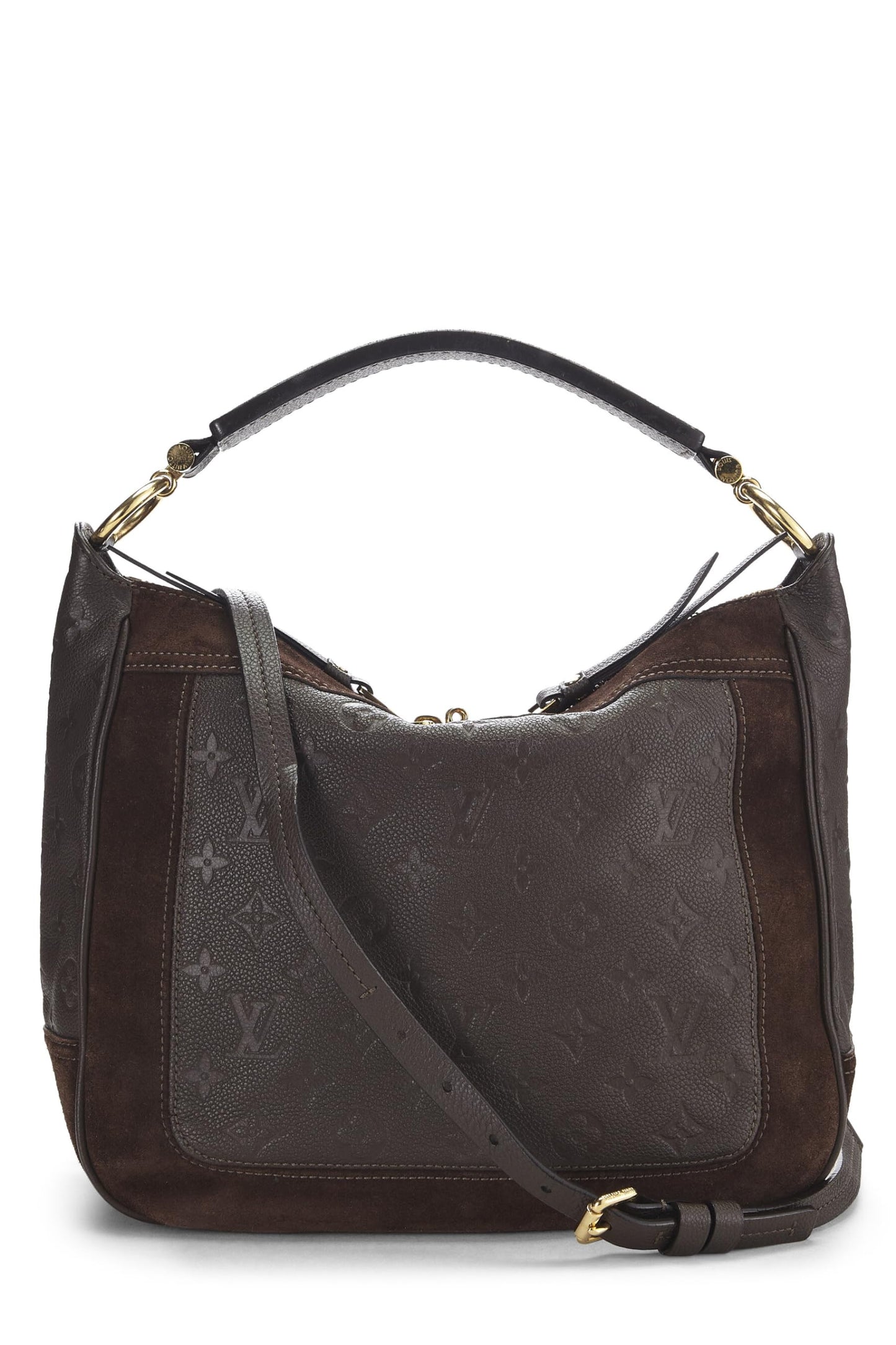 Louis Vuitton, Pré-Aimé Terre Monogram Empreinte Audacieuse PM, Marron