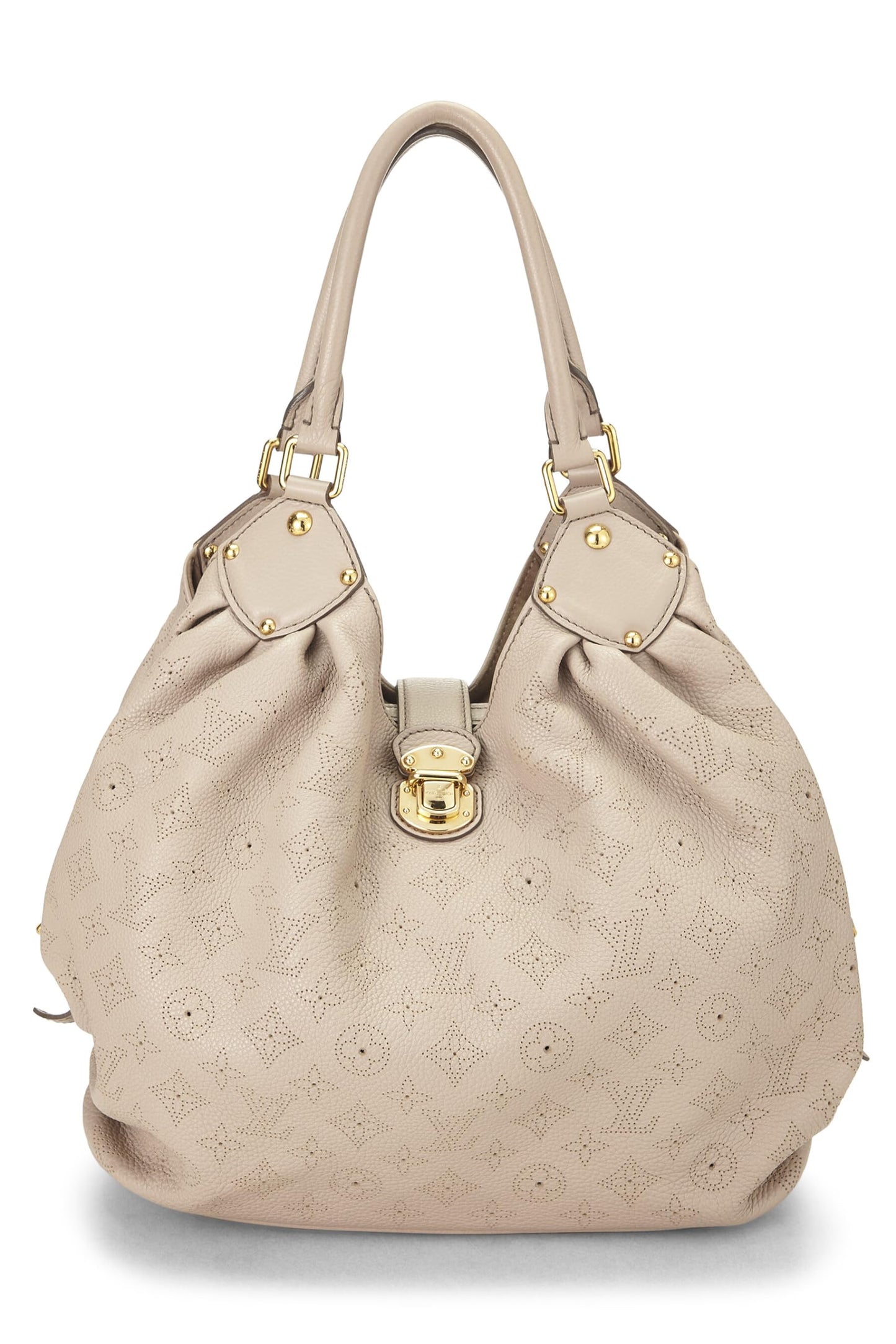 Louis Vuitton, Pre-Loved Beige Monogram Mahina Large, Beige