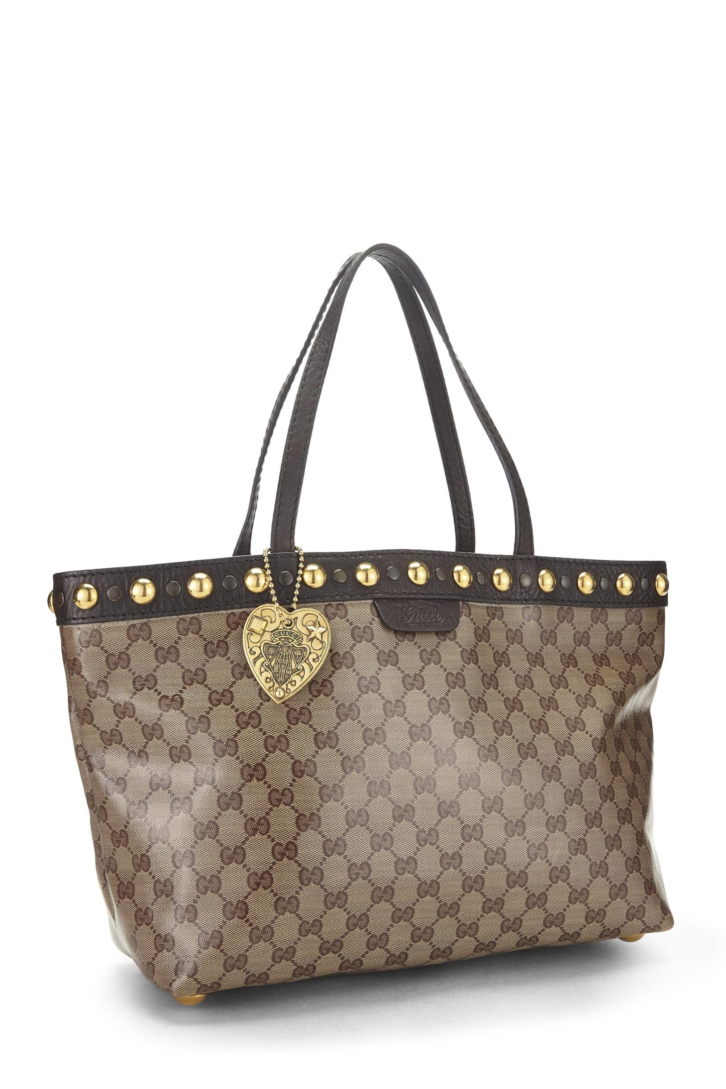 Gucci, sac fourre-tout Babouska en cristal GG d'occasion de taille moyenne, marron