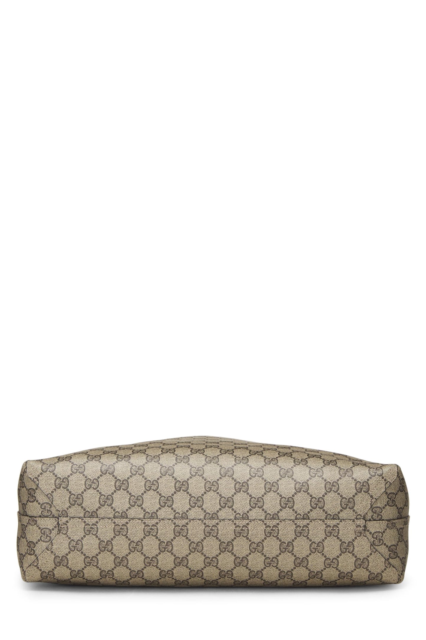 Gucci, sac fourre-tout réversible en toile noire et GG Supreme d'origine d'occasion, noir