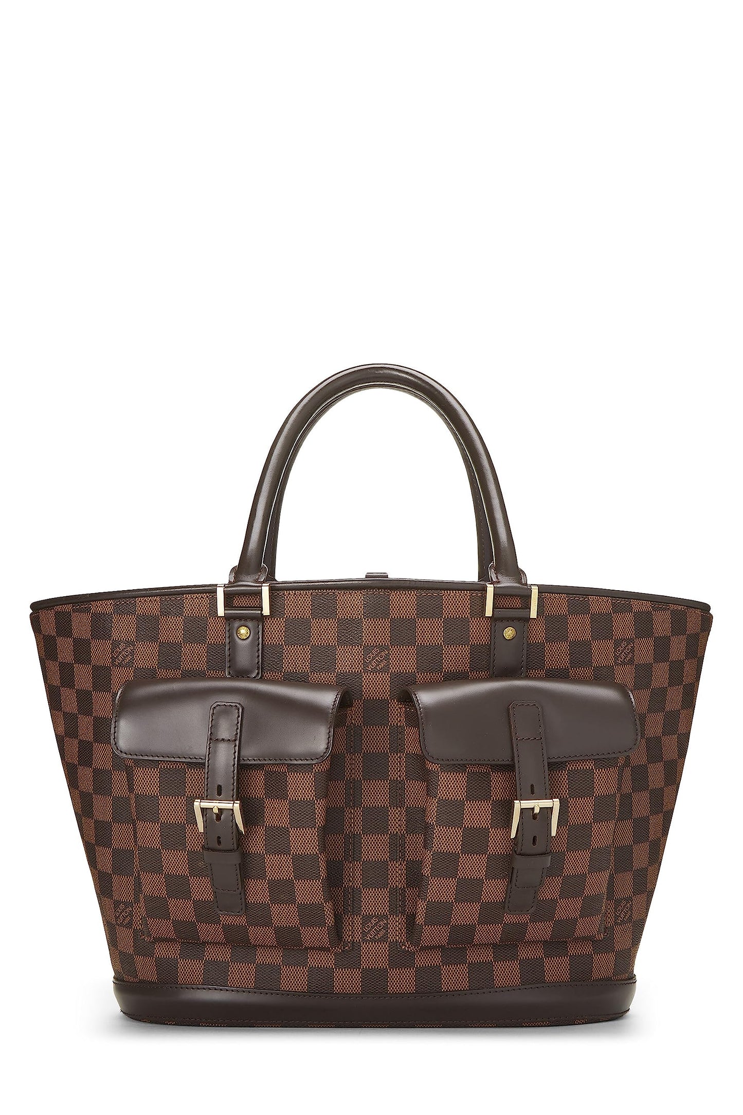 Louis Vuitton, Damier Ebene Manosque GM pré-aimé, Marron