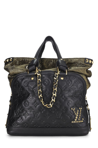 Louis Vuitton, Pre-Loved Black Monogram Double Jeu Neo Alma, Black