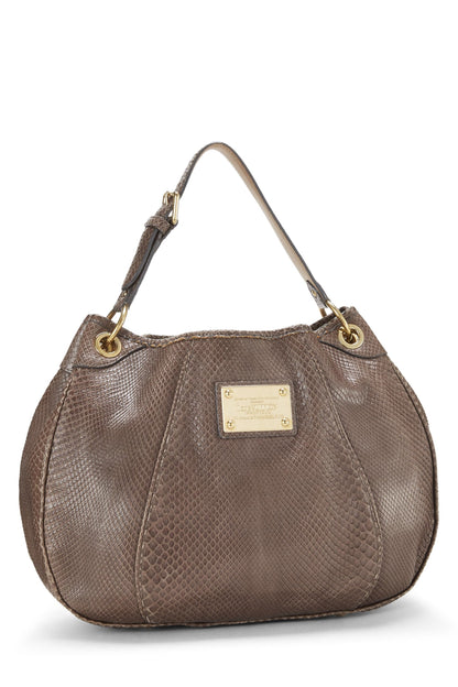 Louis Vuitton, Galliera PM Python Marron d'occasion, Marron