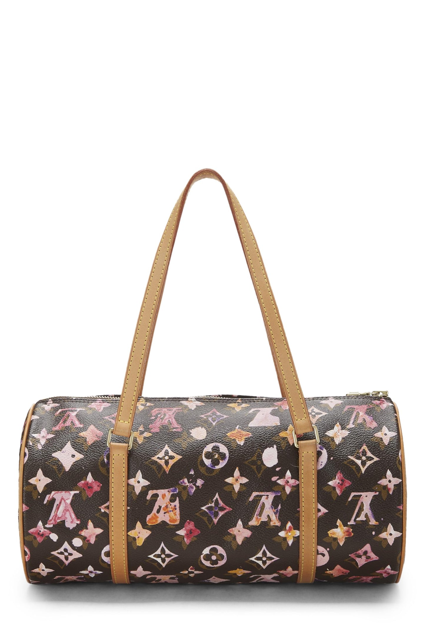 Louis Vuitton, Pre-Loved Richard Prince x Louis Vuitton Monogram Watercolor Papillon 30, Brown