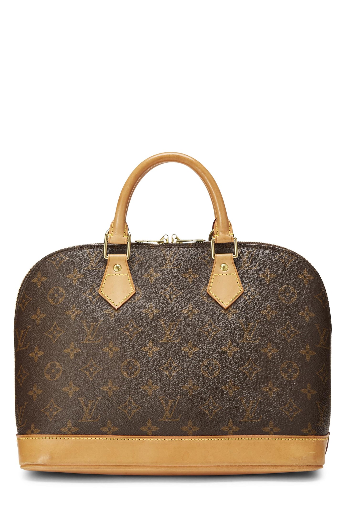 Louis Vuitton, Alma PM en toile Monogram d'occasion, marron