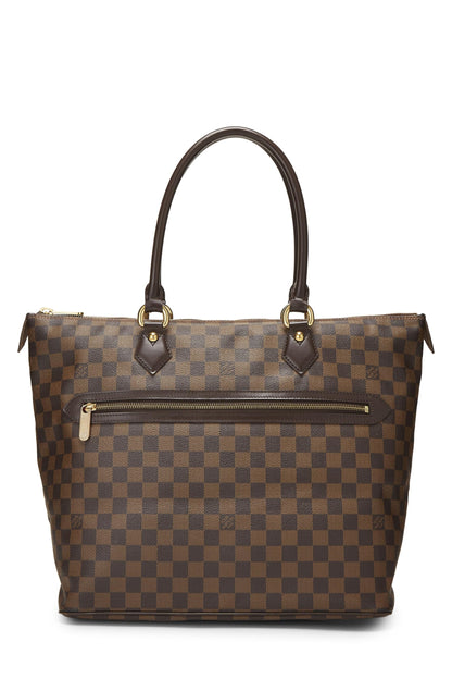 Louis Vuitton, Damier Ebene Saleya GM usado, Marrón