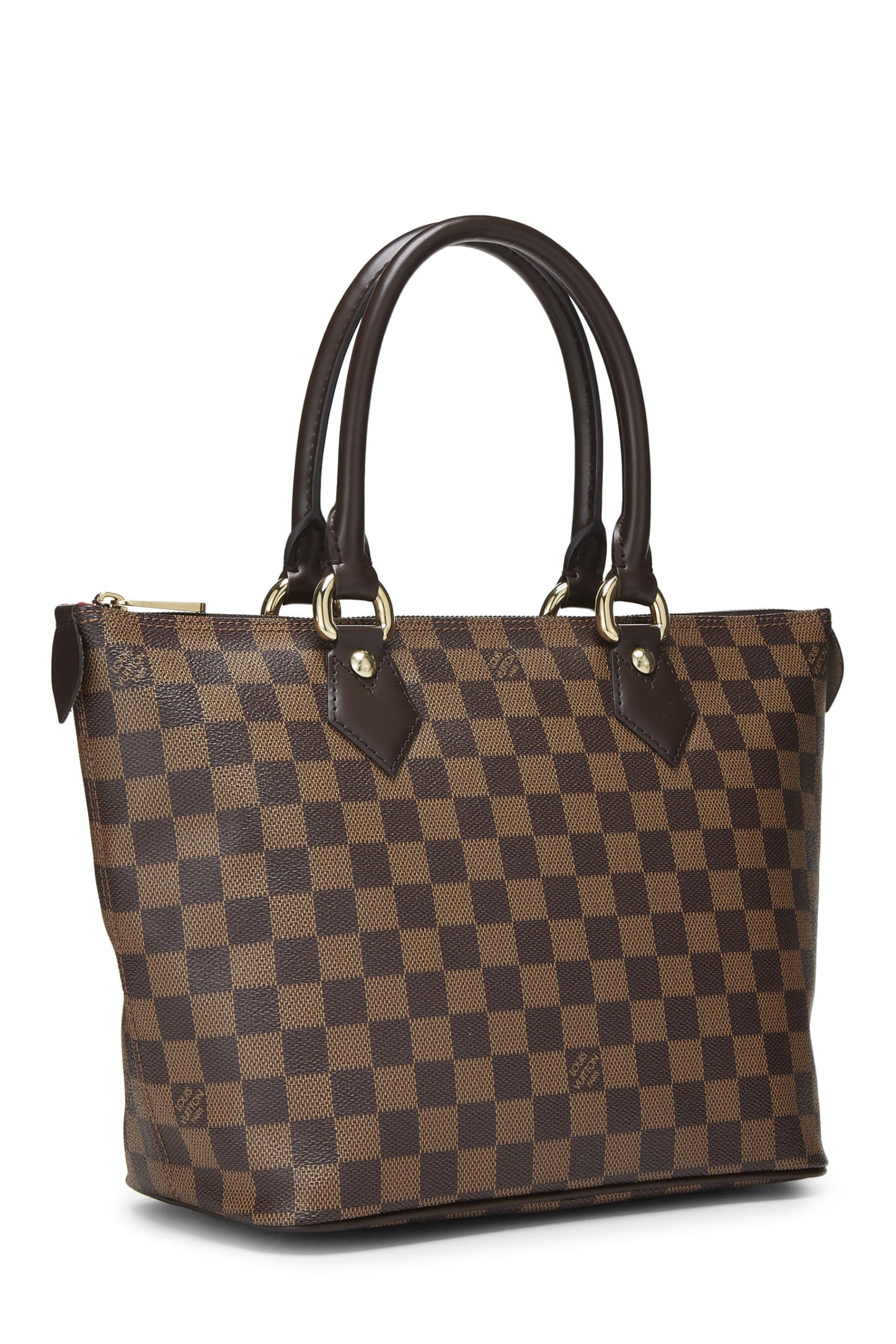 Louis Vuitton, Saleya PM Damier Ebène d'occasion, marron