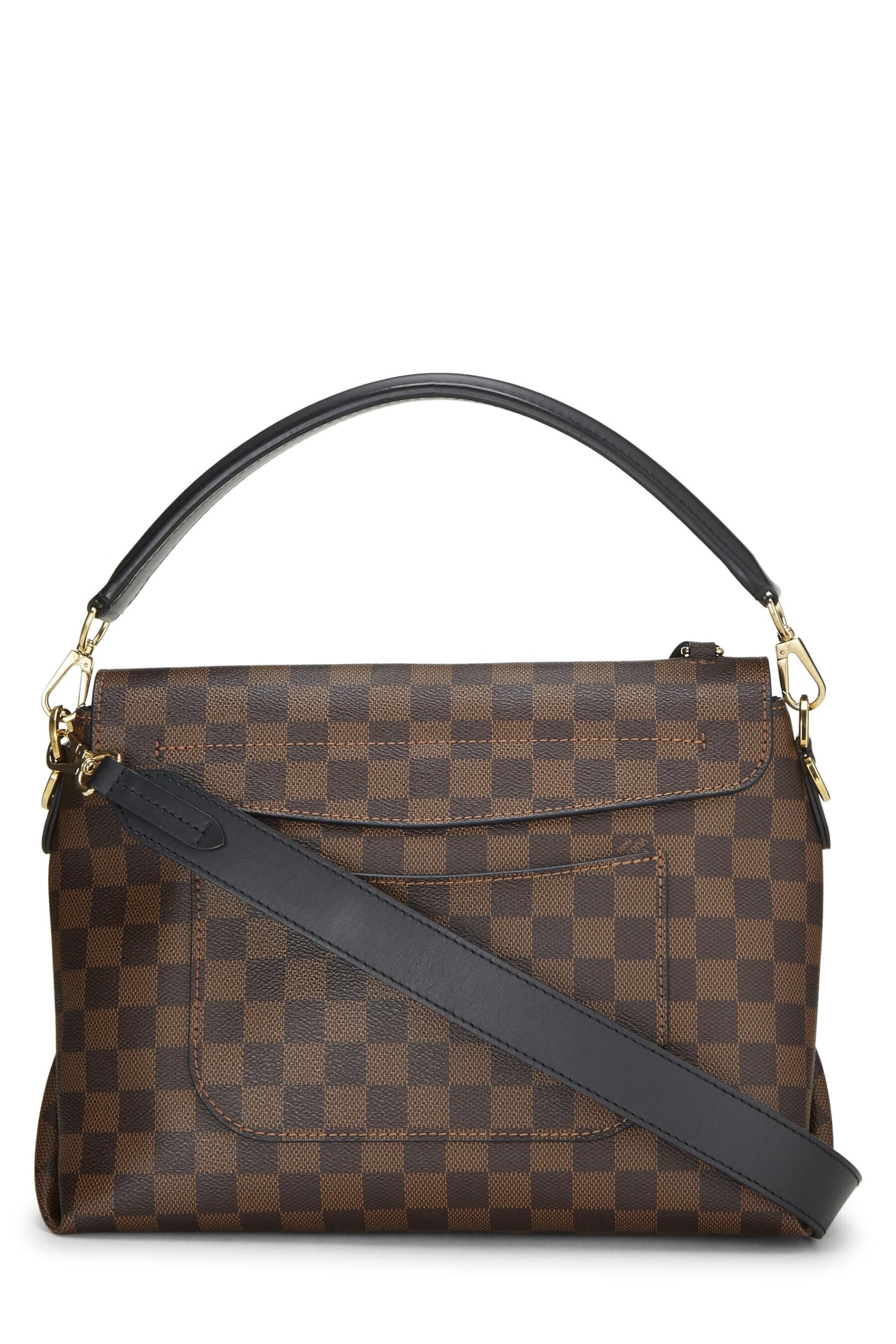 Louis Vuitton, sac messager Beaubourg MM Damier Ebène d'occasion, noir