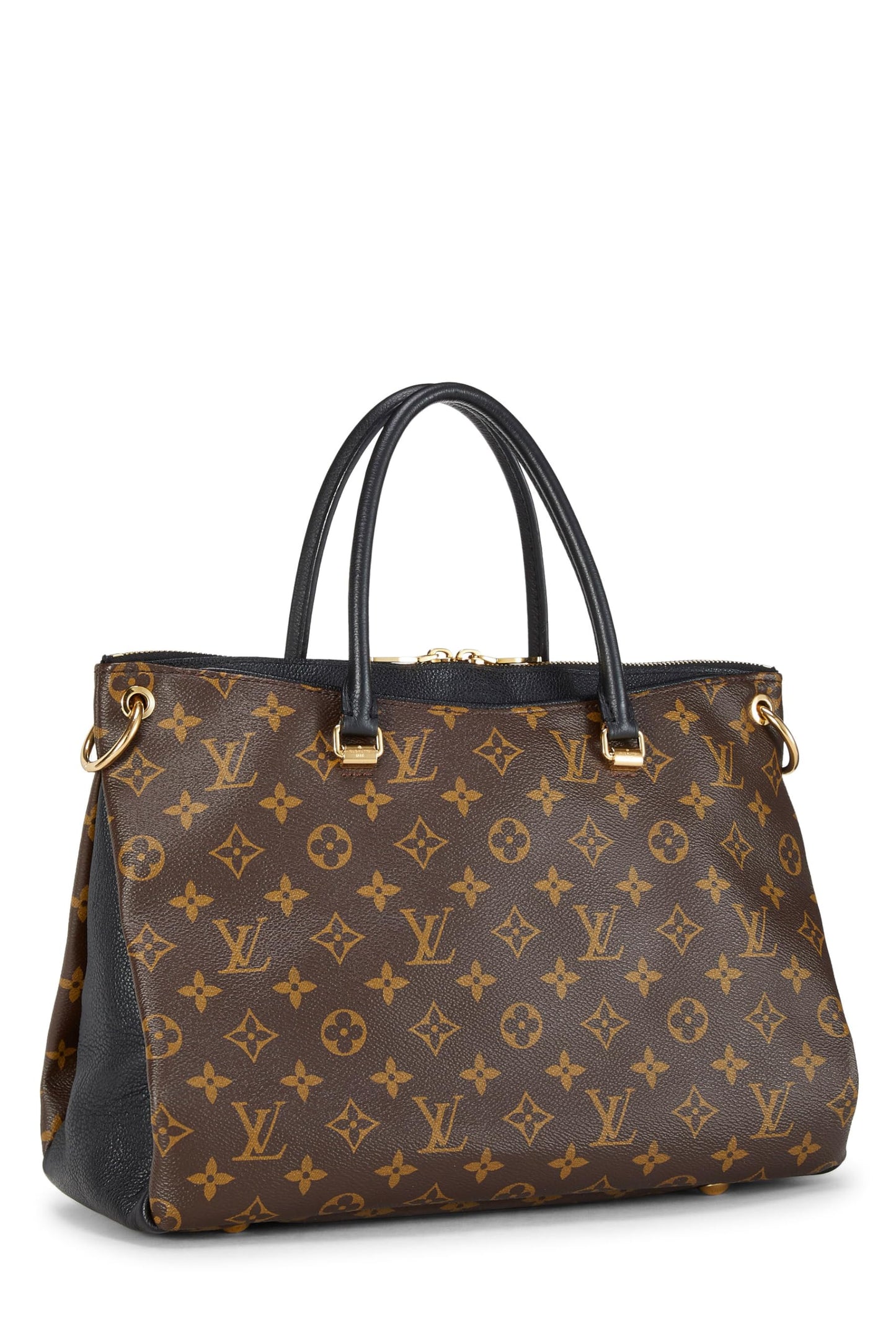 Louis Vuitton, Pallas NM en toile monogram noire d'occasion, noir