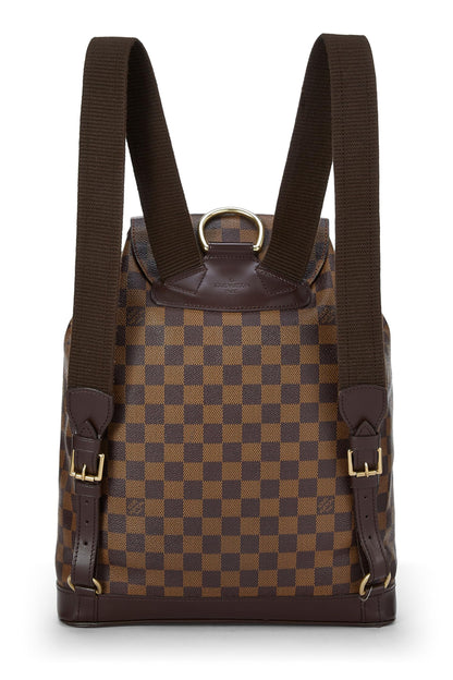 Louis Vuitton, Damier Ebene Montsouris GM usado, Marrón