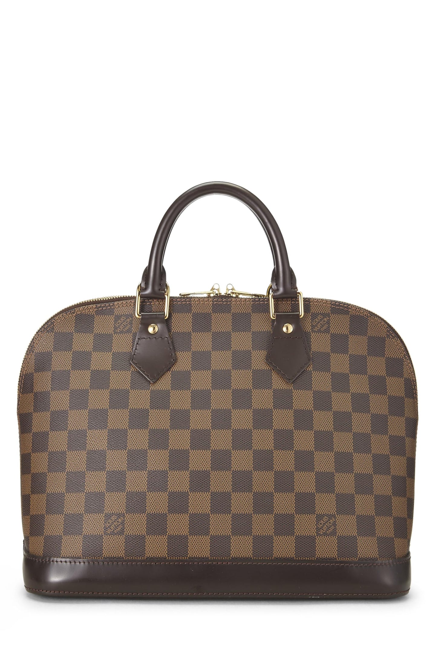 Louis Vuitton, Alma PM Damier Ebène d'occasion, marron