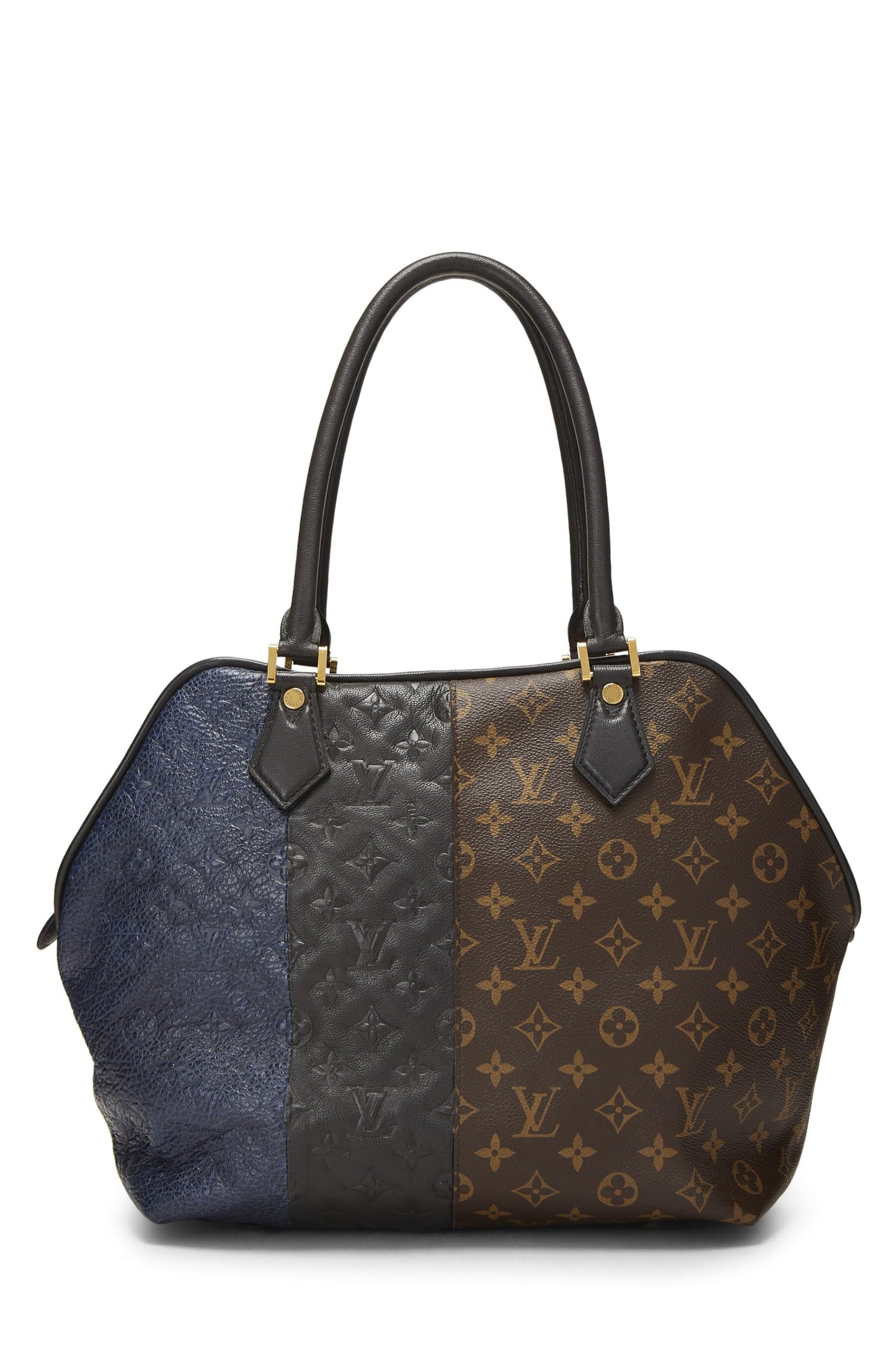 Louis Vuitton, Pre-Loved Monogram Marine Blocks Tote, Multi