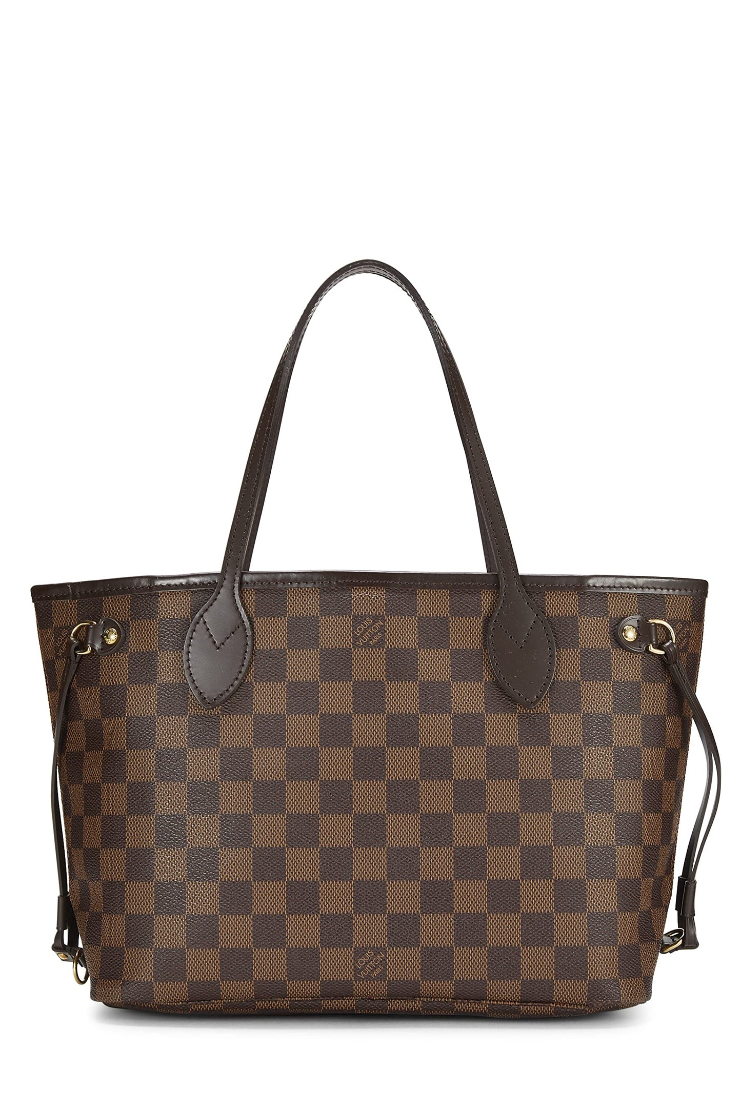 Louis Vuitton, Damier Ebene Neverfull PM pre-amado, Marrón