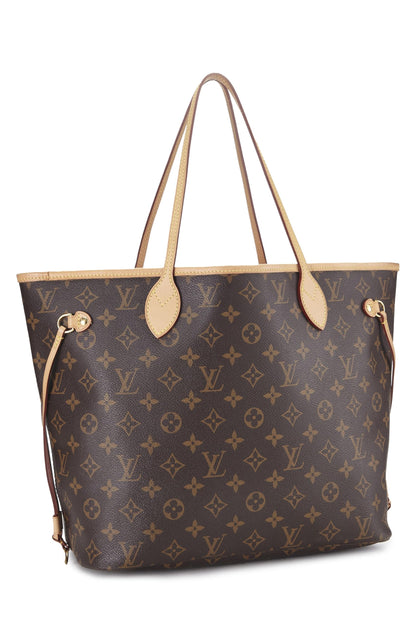 Louis Vuitton, Neo Neverfull MM en toile monogram rose d'occasion, rose