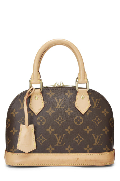 Louis Vuitton, Pre-Loved Monogram Canvas Alma BB, Brown