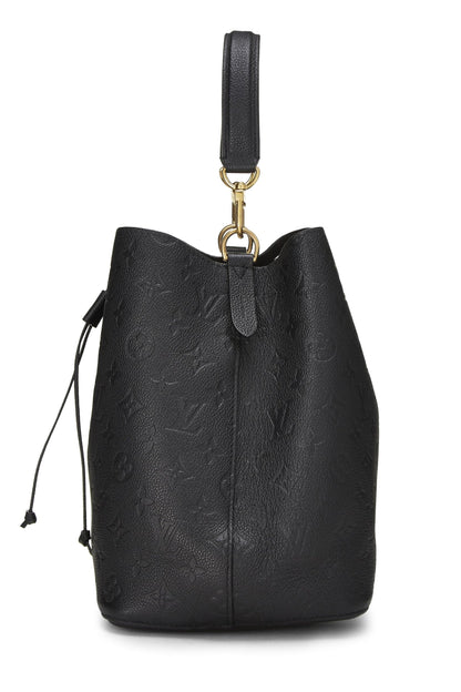 Louis Vuitton, Monogramme noir pré-aimé Empreinte Neo Noé, Noir