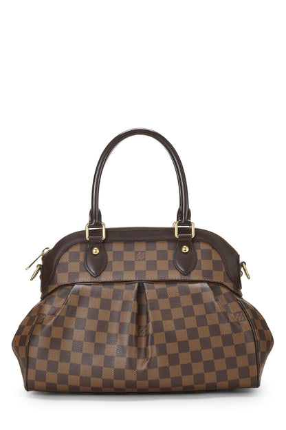 Louis Vuitton, Damier Ebene Trevi PM d'occasion, marron