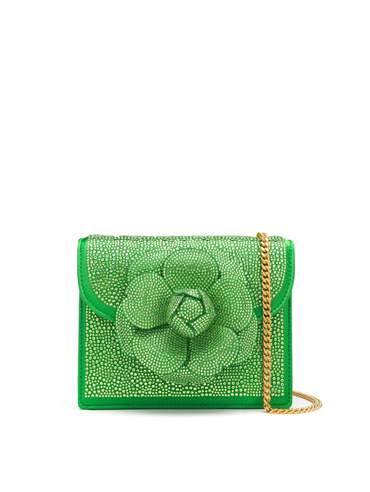 Oscar de la Renta, Sac Pave Crystal Mini TRO, Prairie