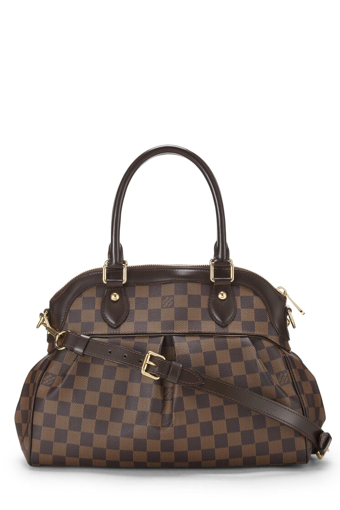 Louis Vuitton, Pre-Loved Damier Ebene Trevi PM, Brown