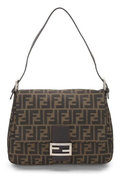 Fendi, Pre-Loved Brown Zucca Canvas Mama, Brown