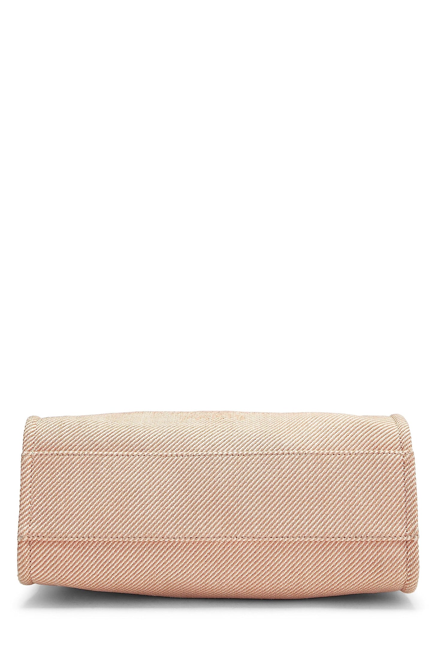 Chanel, Pre-Loved Pink Canvas Deauville Small, Pink