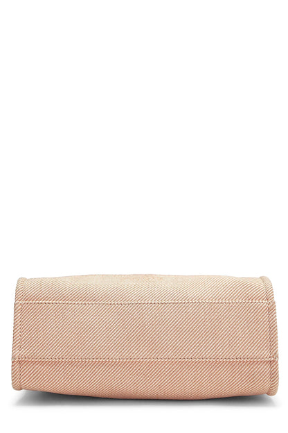 Chanel, Pre-Loved Pink Canvas Deauville Small, Pink