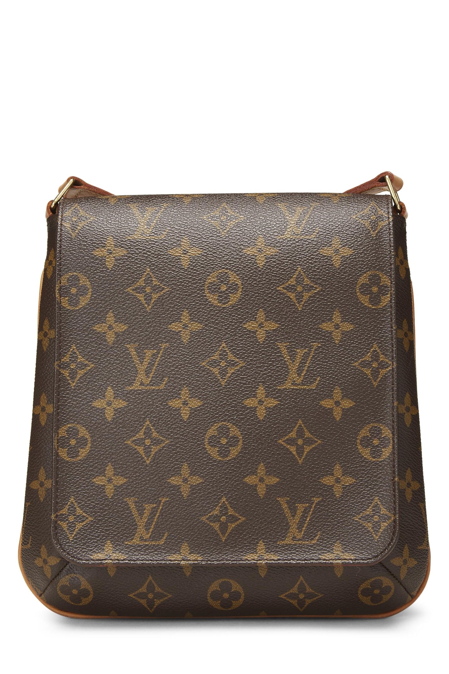 Louis Vuitton, Musette Salsa en toile Monogram d'occasion, marron