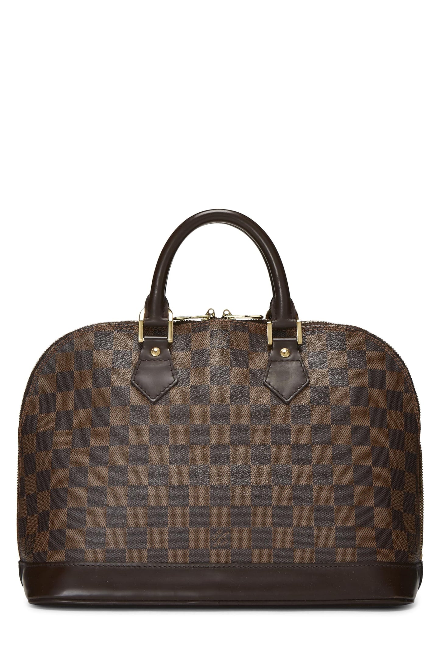 Louis Vuitton, Alma PM Damier Ebène d'occasion, marron