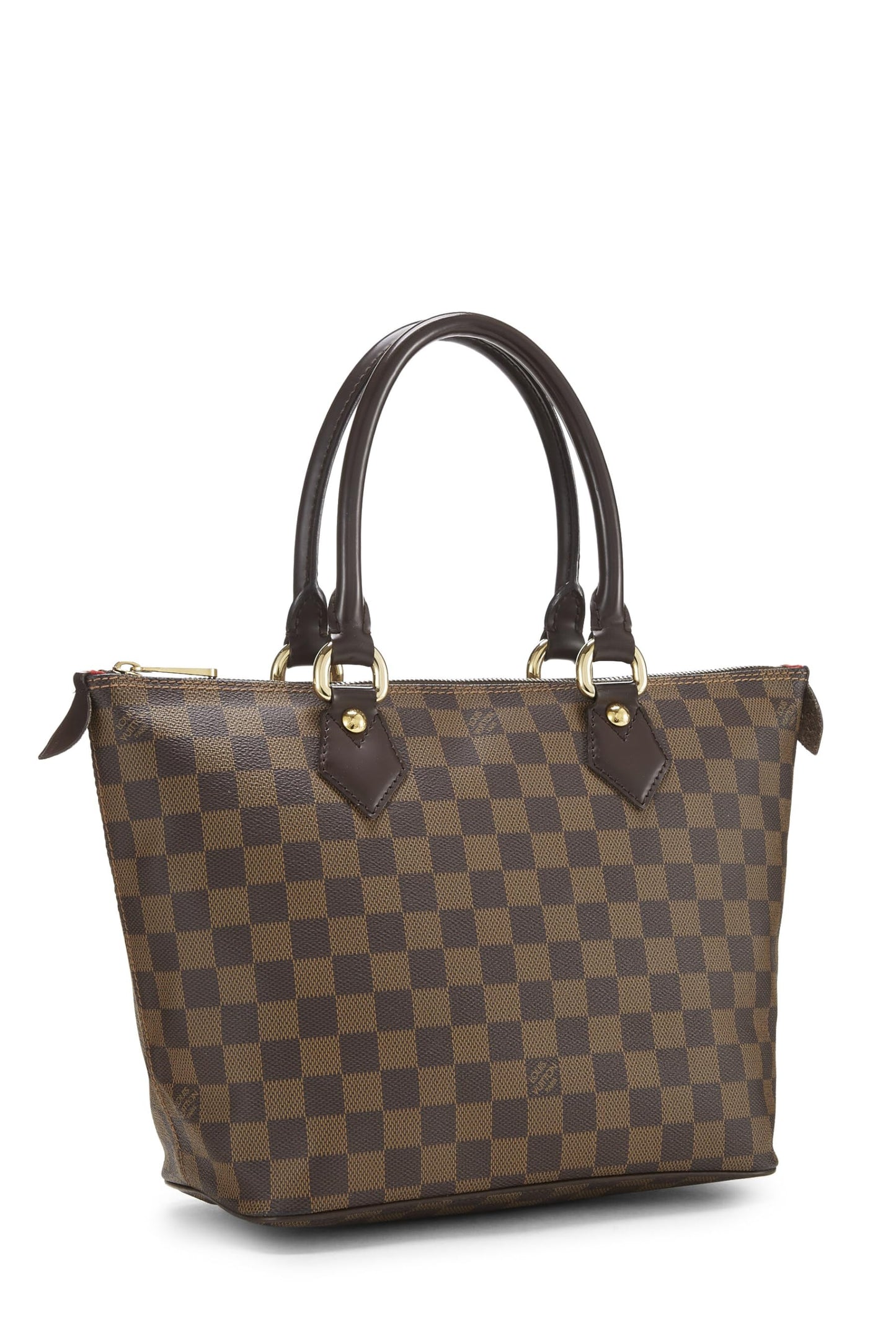 Louis Vuitton, Saleya PM Damier Ebène d'occasion, marron