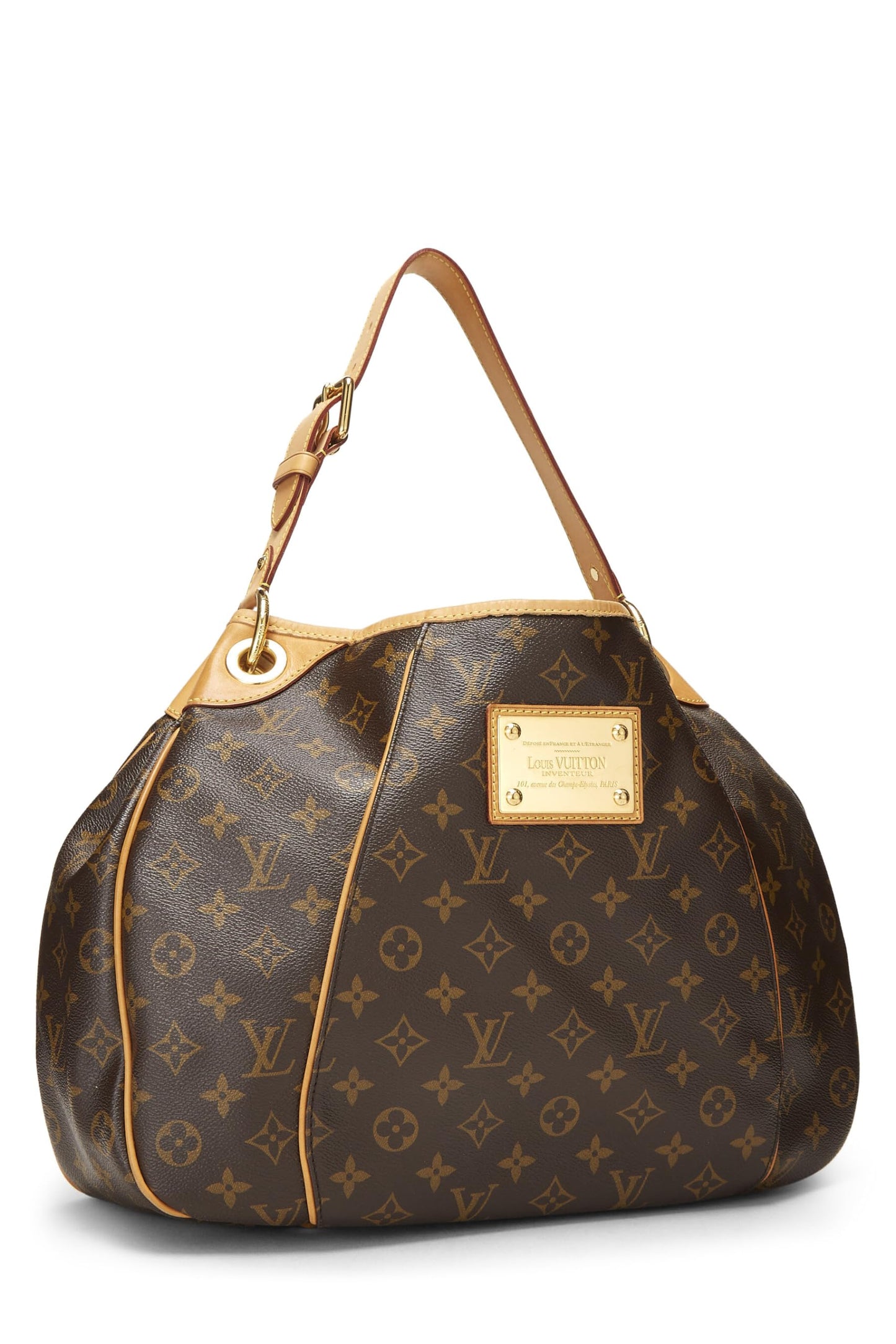 Louis Vuitton, Pre-Loved Monogram Canvas Galliera PM, Brown