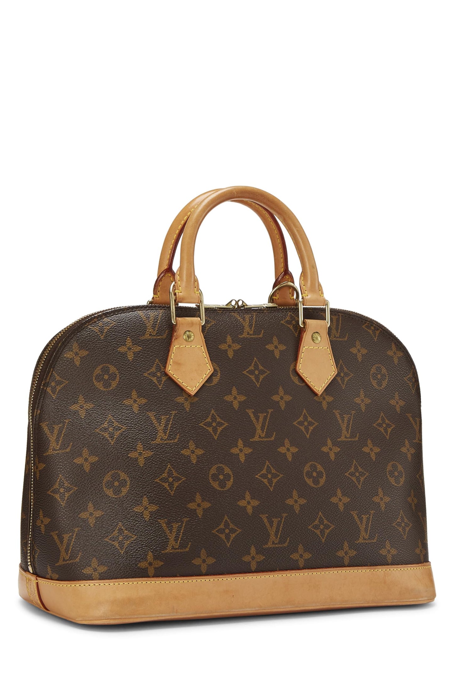 Louis Vuitton, Alma PM en toile Monogram d'occasion, marron