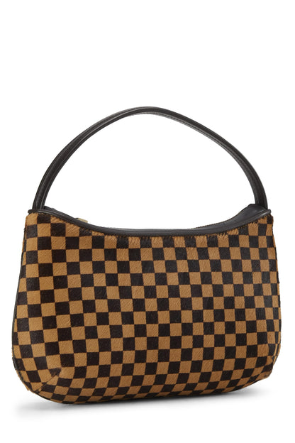 Louis Vuitton, Pochette con tigre Damier Sauvage marrón Pre-Loved, Marrón