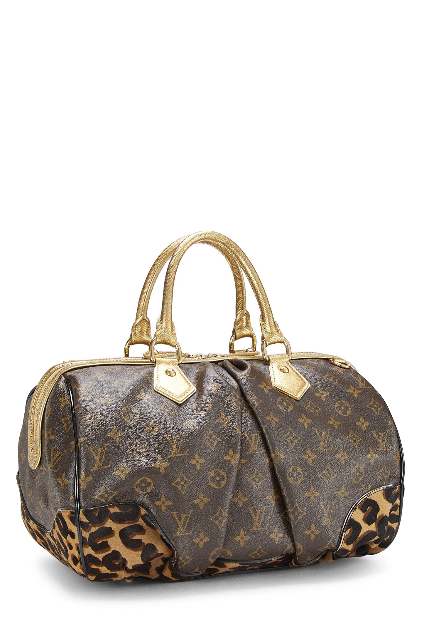 Louis Vuitton, Pre-Loved Stephen Sprouse x Louis Vuitton Monogram Canvas Leopard Stephen, Brown