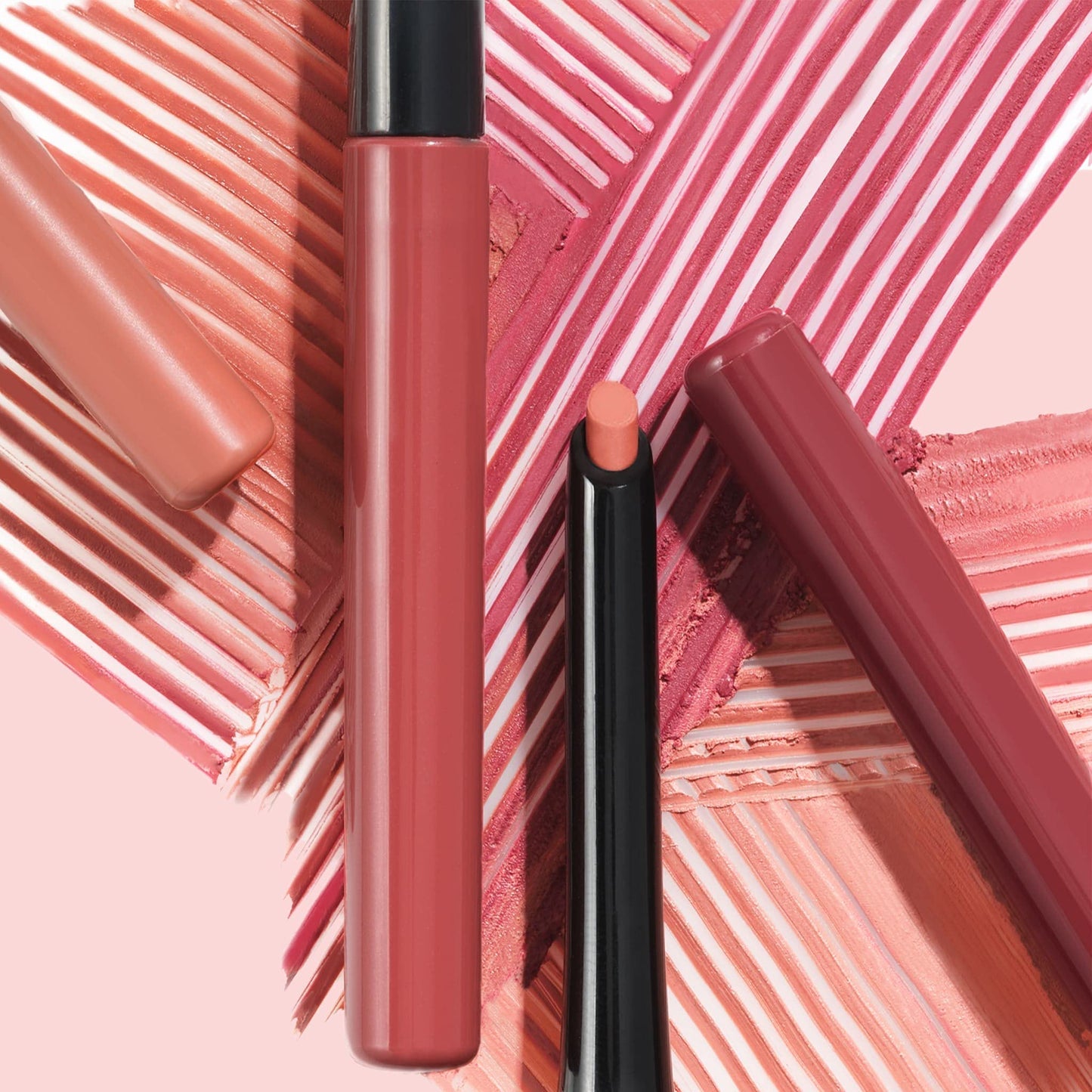 LAURA GELLER NEW YORK Modern Classic Duo - Real Rosy Lipstick + Radiant Rose Lip Liner - Ultra-Rich Color - Luxurious and Lightweight - Matte Finish