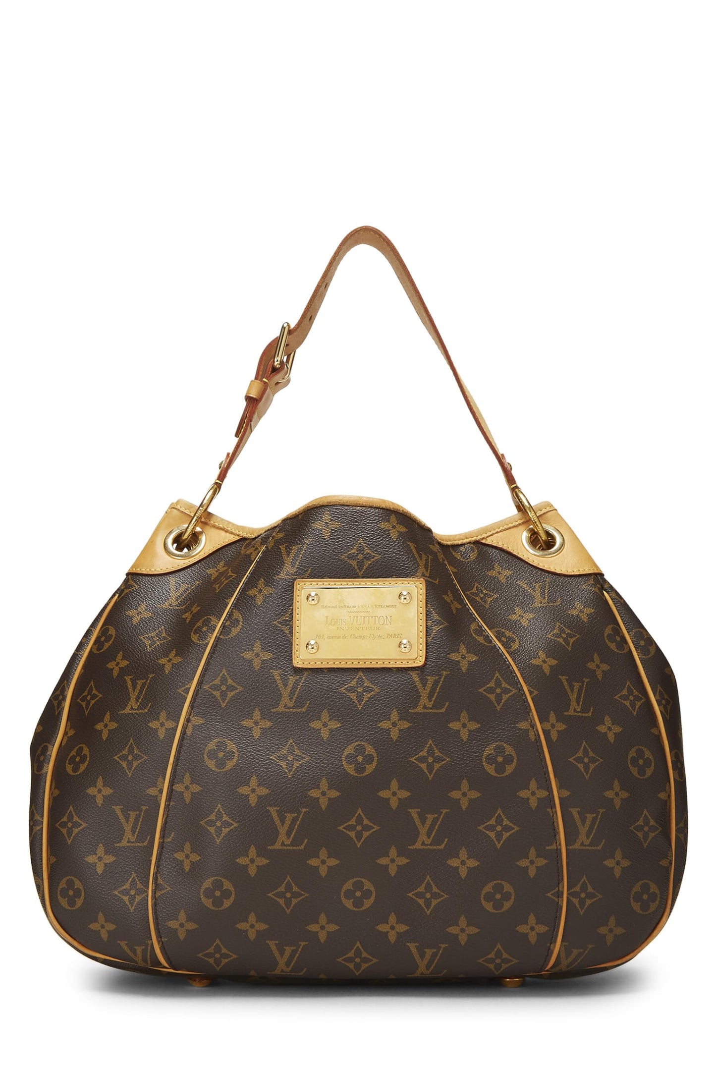 Louis Vuitton, Galliera PM en toile Monogram d'occasion, marron