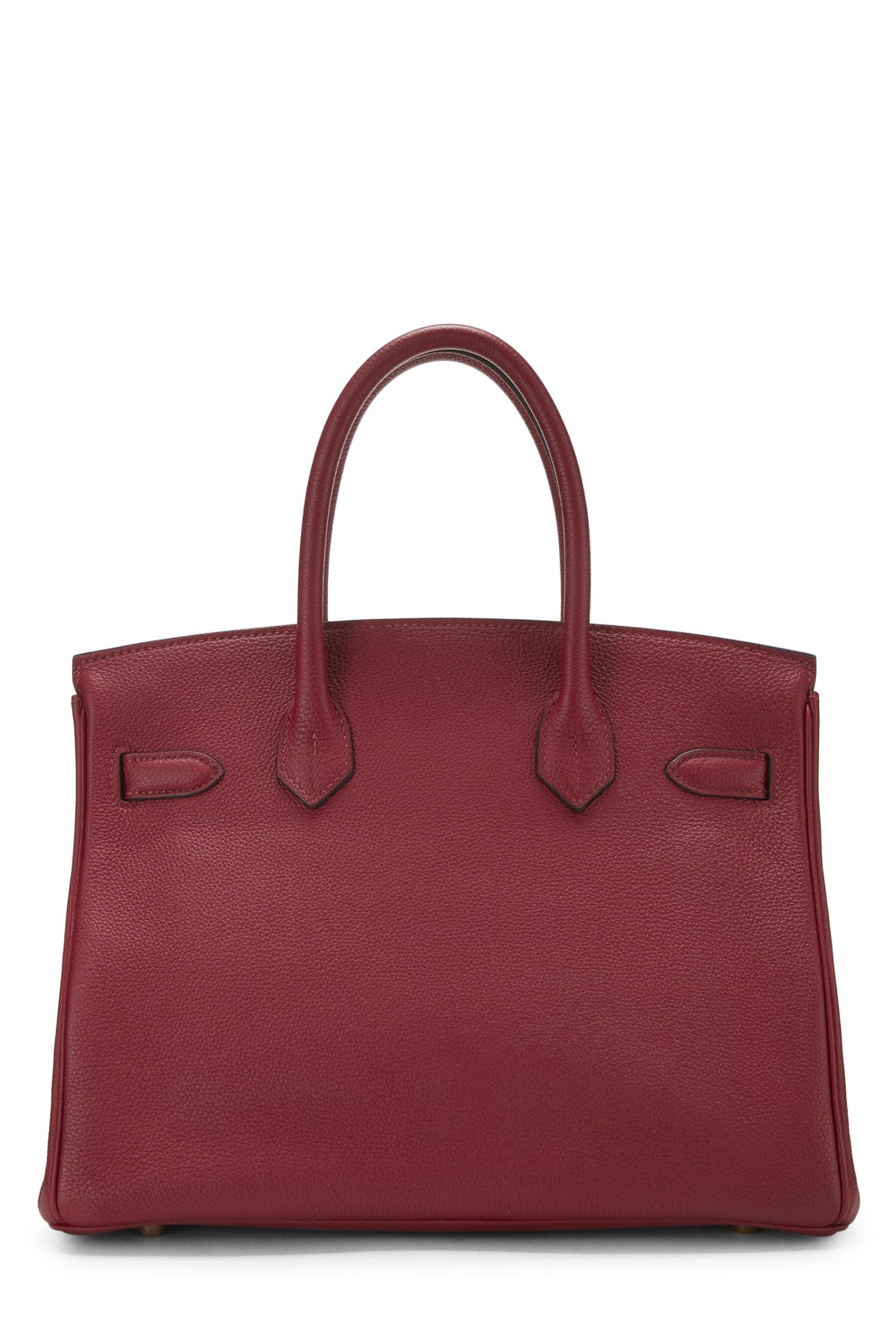 Hermès, Pre-Loved Rouge Grenat Togo Birkin 30, Rouge Grenat