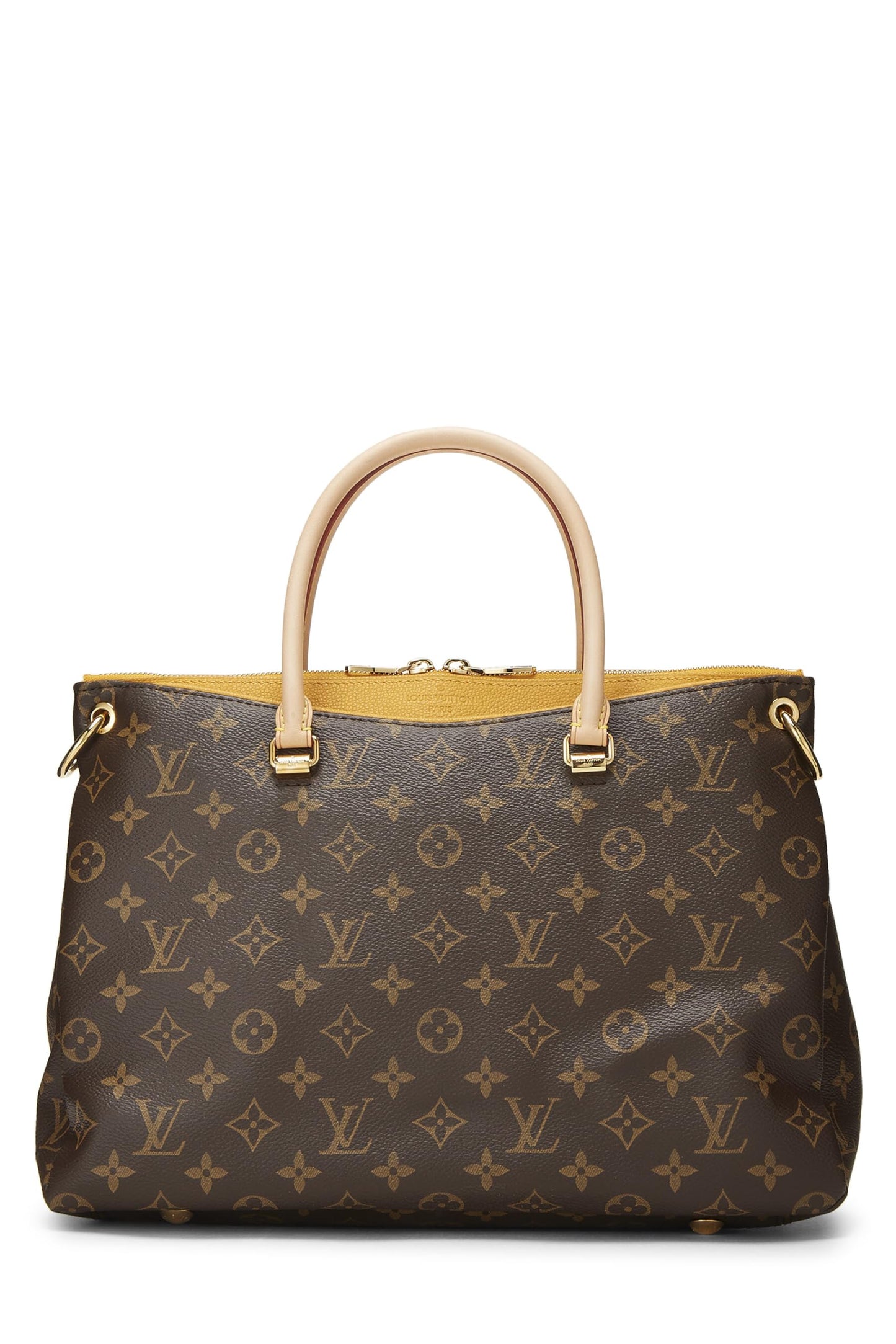 Louis Vuitton, Pre-Loved Yellow Monogram Canvas Pallas, Yellow