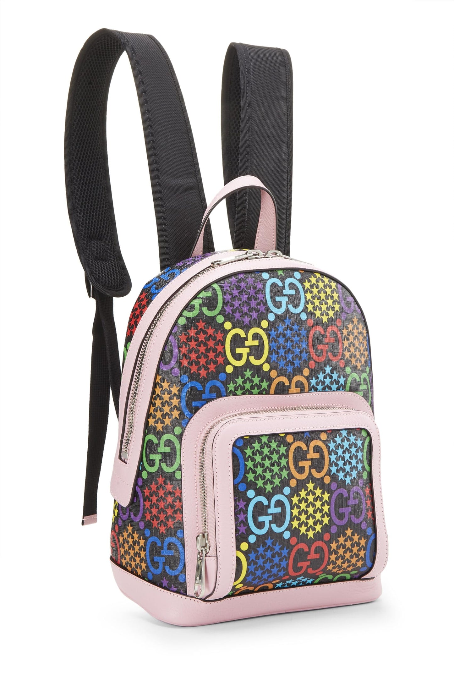 Gucci, Mochila psicodélica GG Supreme multicolor Pre-Loved pequeña, Multi