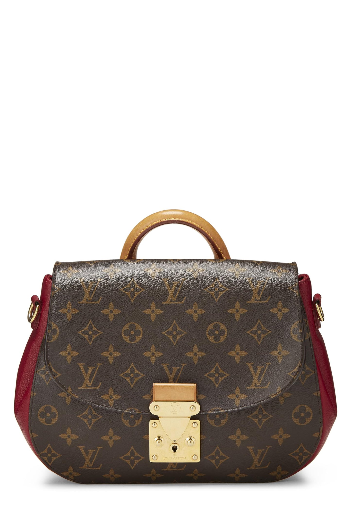 Louis Vuitton, Eden MM en toile monogram bordeaux d'occasion, rouge