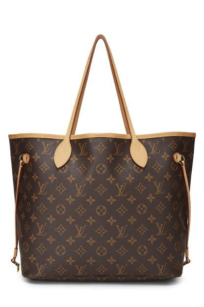 Louis Vuitton, Pre-Loved Red Monogram Canvas Neo Neverfull MM, Red