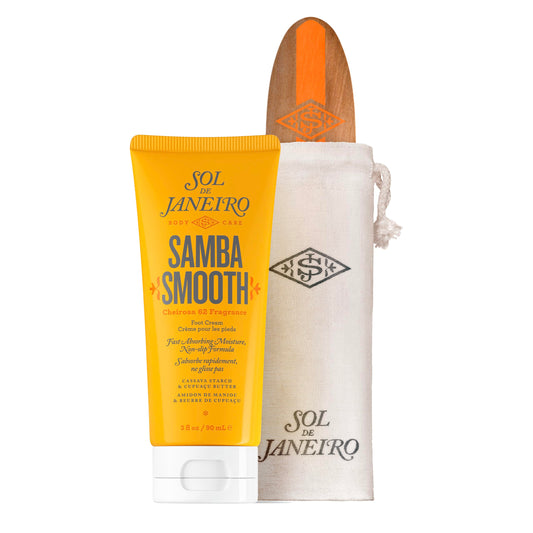 SOL DE JANEIRO Samba Crema para pies suave