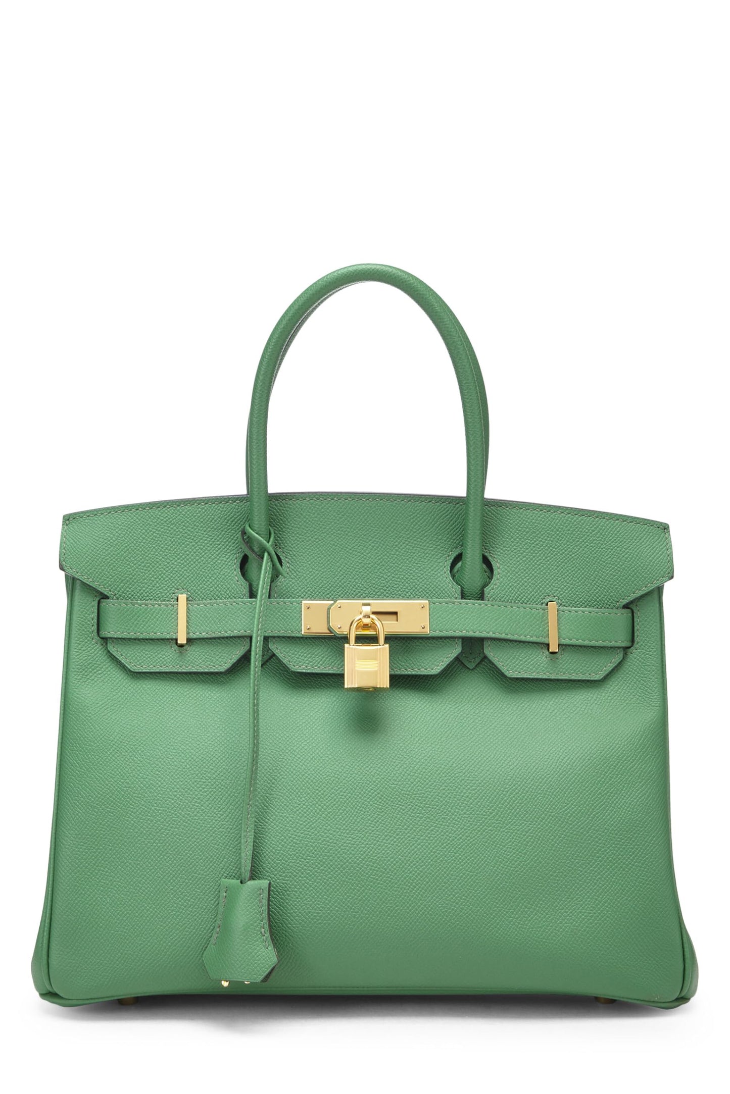 Hermès, Sac à main d'occasion Cactus Epsom Birkin 30, Vert