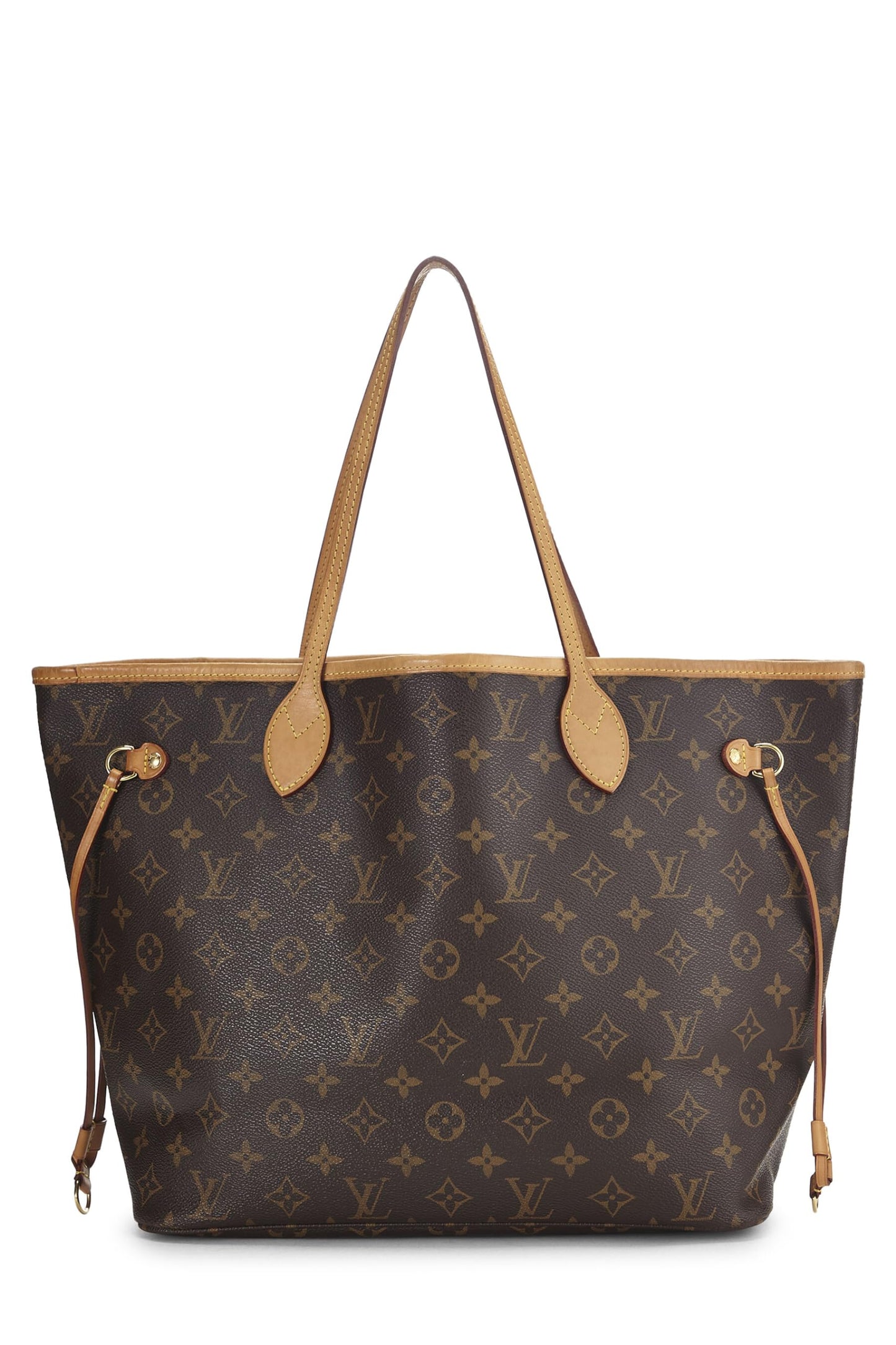 Louis Vuitton, Lienzo con monograma pre-amado Neverfull MM NM, Rojo