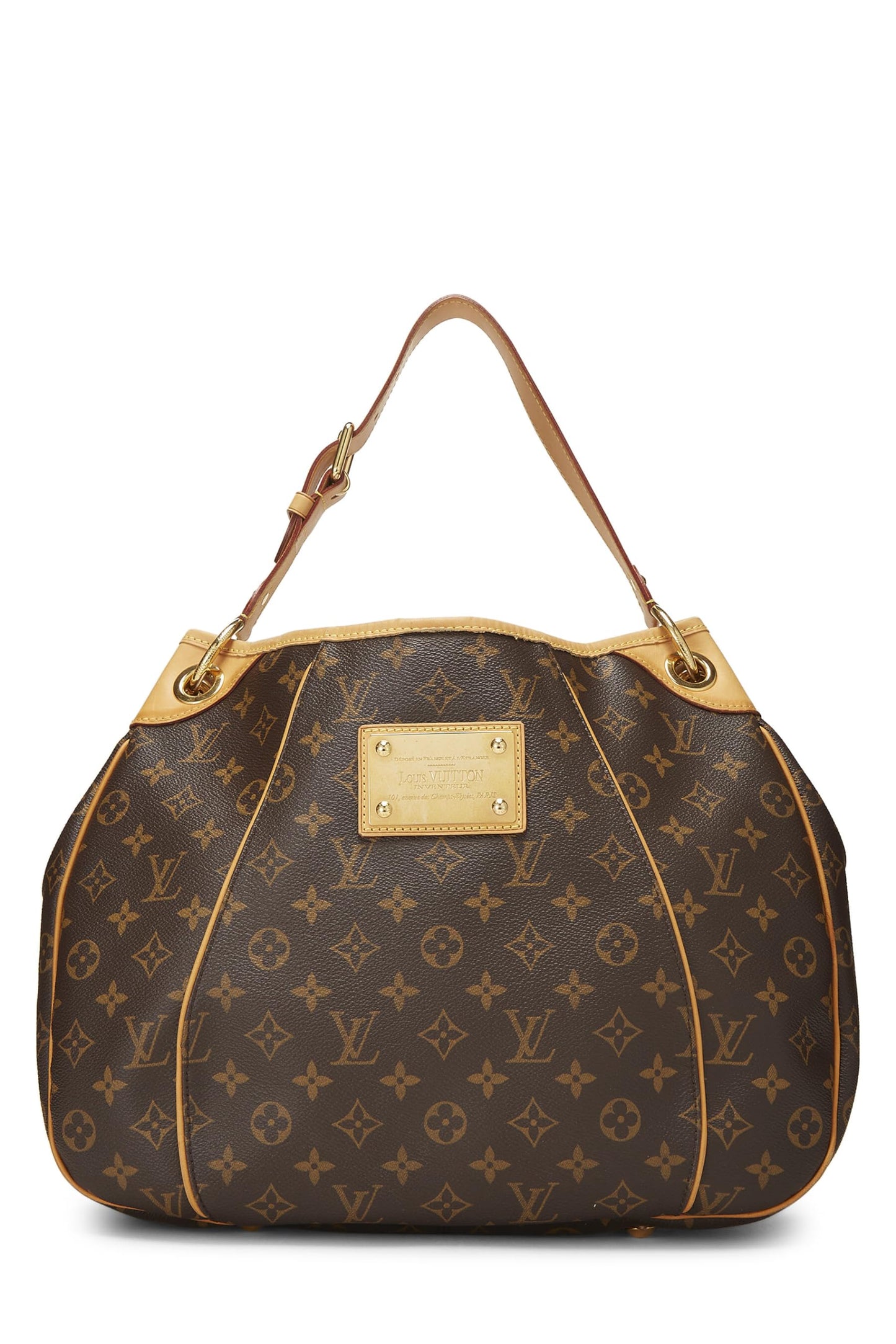 Louis Vuitton, Pre-Loved Monogram Canvas Galliera PM, Marrón